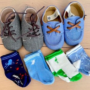 Janie & Jack shoe & sock bundle